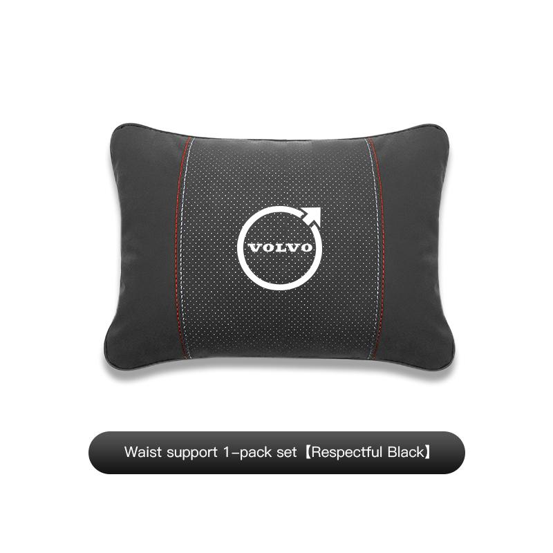Car Headrest Neck Pillow Waist Pillow For Volvo V60 V40 XC90 S60 C30 XC60 V50 V70 S90 Olestar AWD XC40 Car Interior Accessories