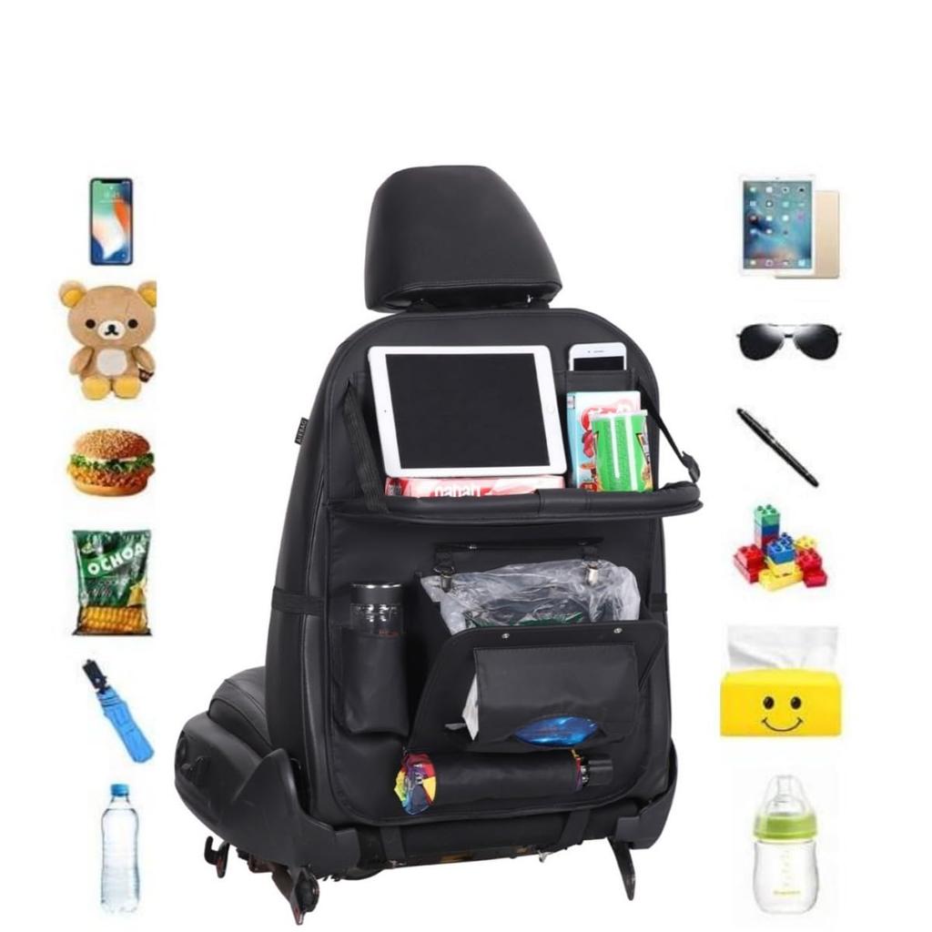 Car Seat Kick Car Seat Rear Seat Hidden Trash Table Large Capacity Trash Pocket, Guard, Storage, Back, Storage, Storage, Can, Function, Children's