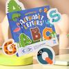 Magnetic Educational Puzzle Book: Baby's First English Words - Certified Safe