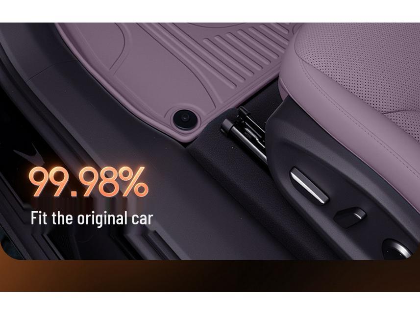 Коврики в салон XPeng P7 2025 TPE: Полный комплект ковровых покрытий для салона автомобиля