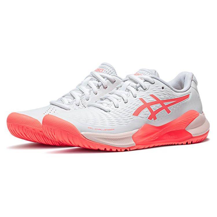 Asics Gel Challenger 14 White Sun Coral Women Sneakers 1042A231-101