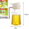 2 in 1Kitchen Oil Spray Bottle Spray Oil Polisher Condimenters Supplies for Camping Bbq Spice Shaker Diffuser Oil Kitchen Spray
