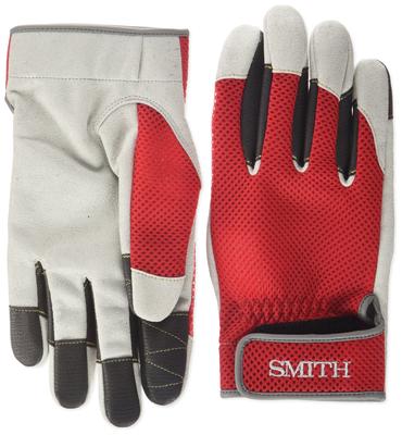Рыболовные перчатки SMITH LTD Mesh PRO, красные, большие,