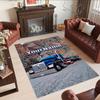Kw Heavy Trucks Customizable Name Floor Rug Office Rug Suitable for Bedrooms Balcony Playrooms Study room Antislip Carpet Anime Office Decor