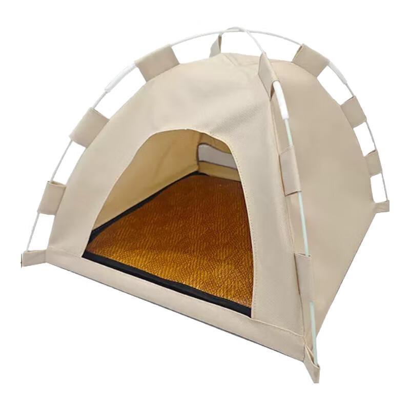 Складная уличная палатка для домашних животных с охлаждающим ковриком для кошек