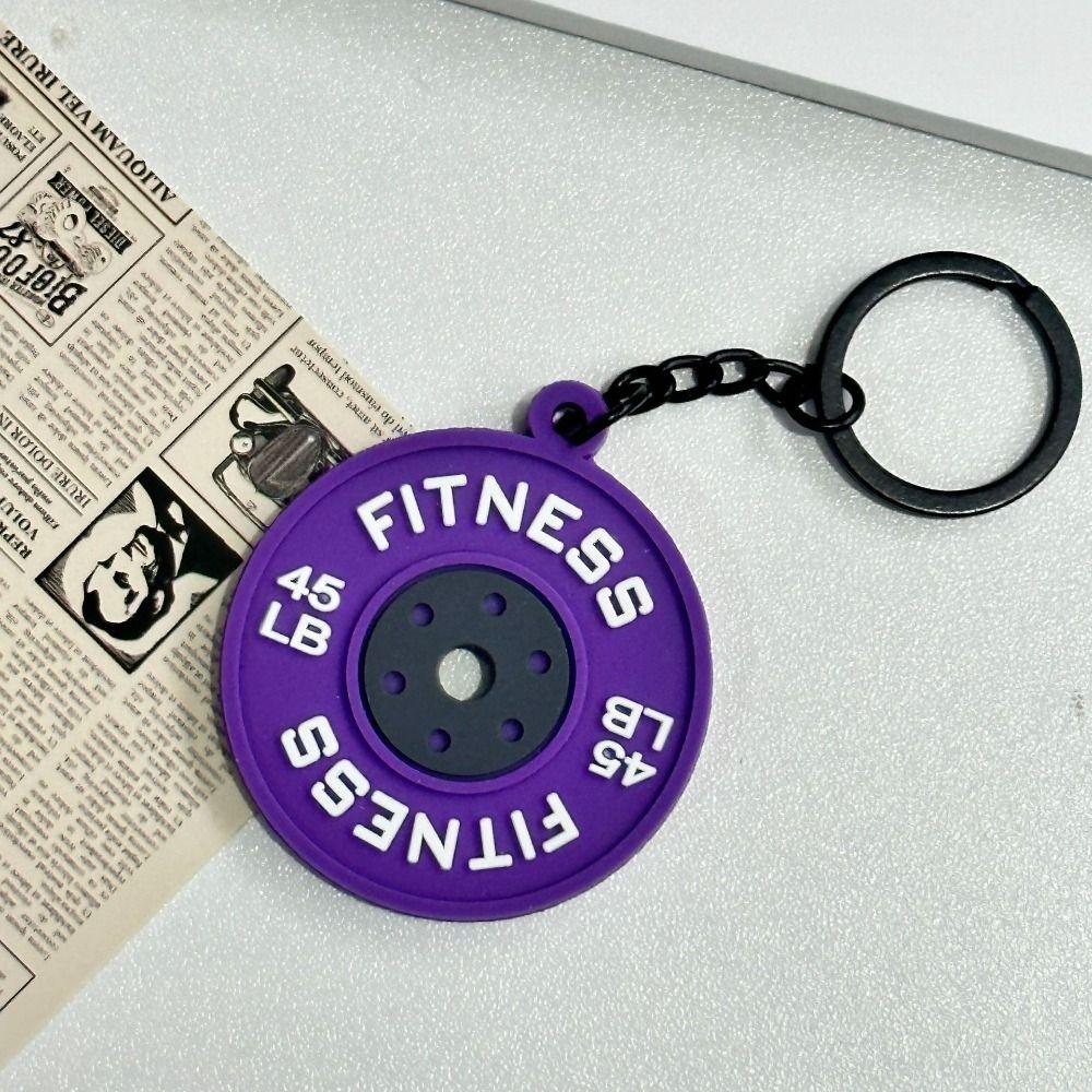 Kettlebells Simulation Dumbbells Keyring Water Cups Fitness Series Pendant Bodybuilder