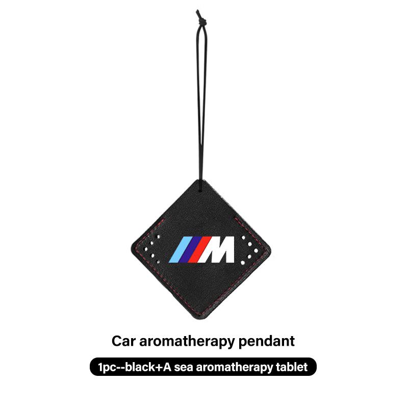 BBIZ5 Car Air Freshener Aromatherapy Piece Hanging Perfume Pendant For BMW Performance M E87 E30 E46 E28 F35 G20 E93 F20 X3 X