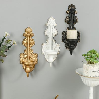 1 шт., модный настенный подсвечник, домашний декор, подсвечник, настенный декор, бесплатная штамповка, простой металл