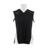 Baseball Wear Sleeveless Shirt 12JC8L23 Black X White M