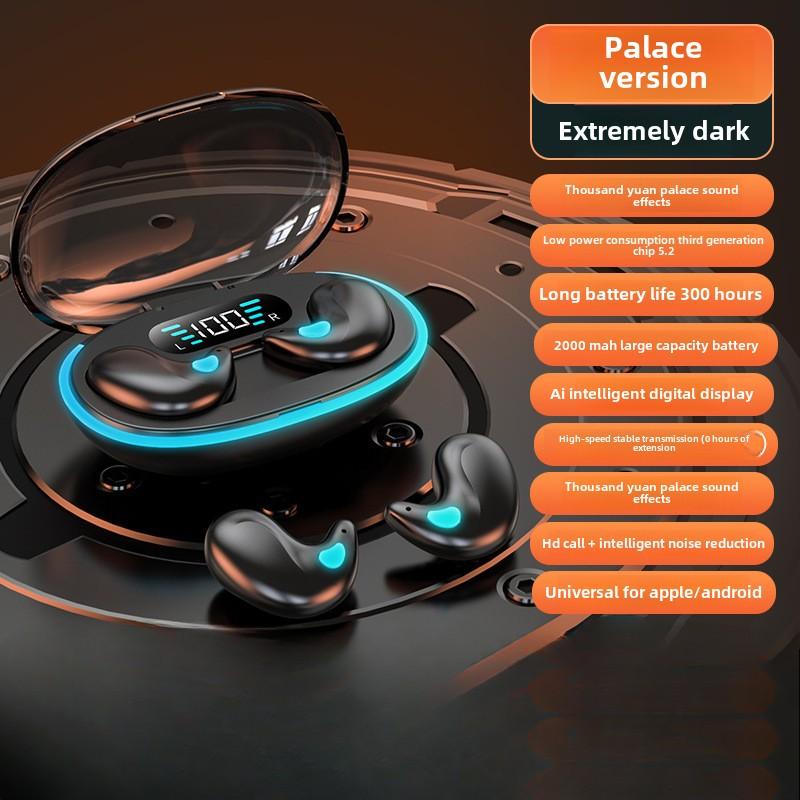 Bluetooth-гарнитура Invisible Sleep In-ear Mini Digital Display Gaming Headset