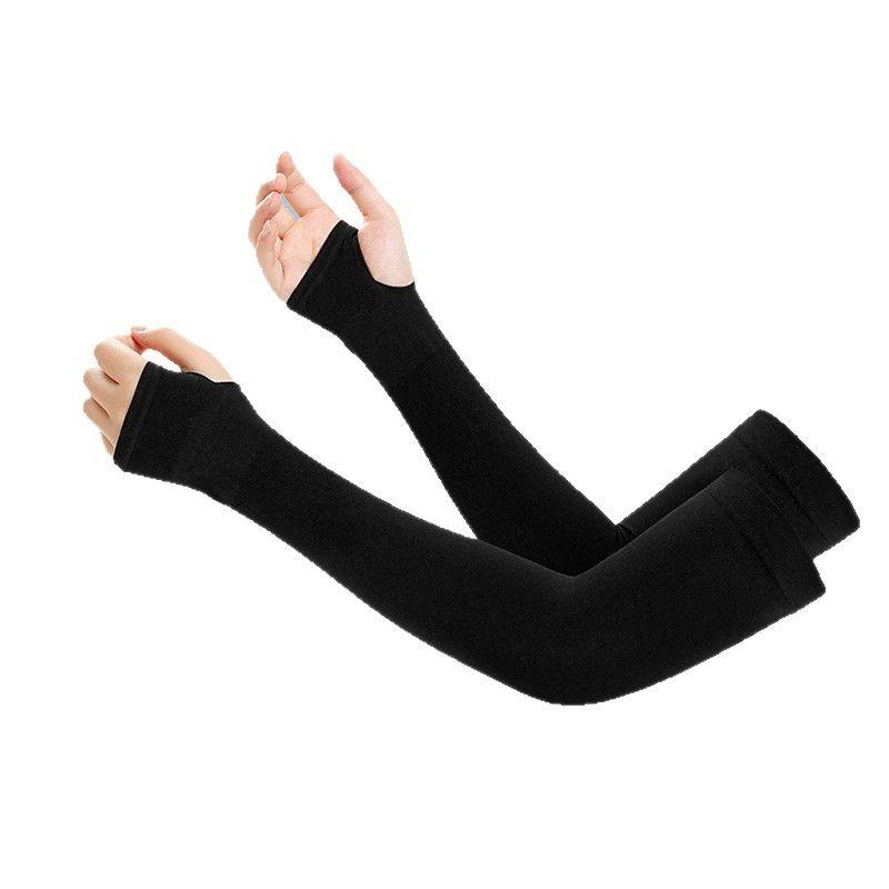 Летний прохладный рукав на руку, рукав на палец, ледяной прохладный, высокая эластичность, для активного отдыха, велоспорта, без пальцев, для рыбалки, на заказ, из ледяного шелка