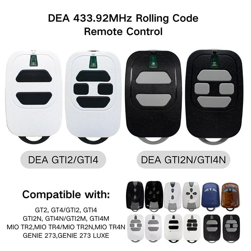 GTI2 GTI4 GT2 GT4 Garage Remote Control Ergonomic Design Suitable for Easy Home Use
