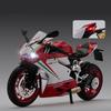 1:9 1199 Panigale Спортивная модель мотоцикла из сплава Металлические литые игрушки Модель мотоцикла для уличных гонок Звук и свет Детский подарок