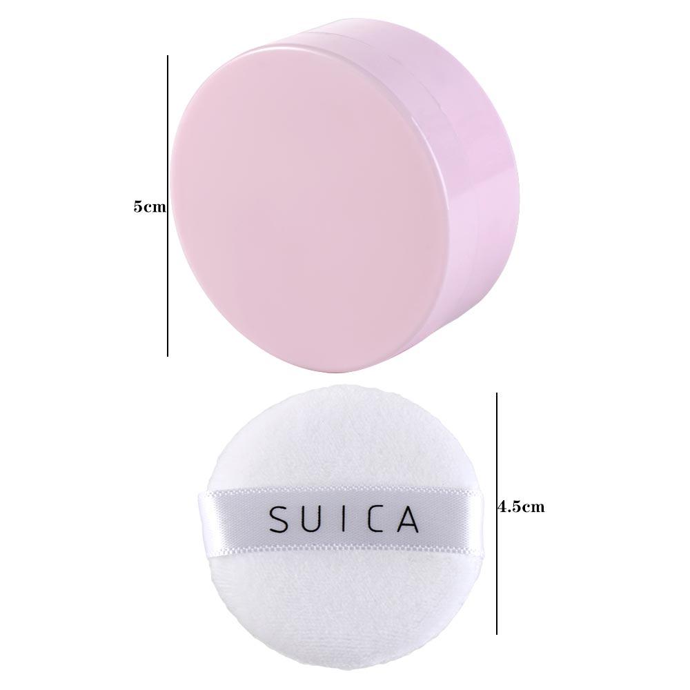 Mini Cosmetics Container Portable Dispersion Powder Box Hermetic Loose Powder Jars Women