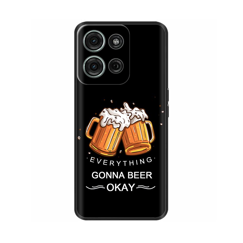 Для Motorola Moto G75 Чехол для Moto G35 G55 G15 Милые Расписные Мягкие Чехлы Задняя Крышка Телефона Для Motorola Moto G75 5G MotoG75 Fundas