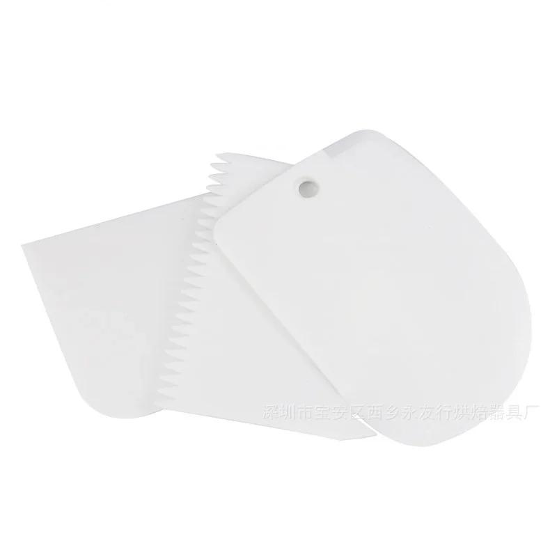 Convenient Adjustable Fondant Spatulas, Cake Edge Smoother, Cream Decorating DIY Bakeware, Kitchen Cake Tool, Tableware