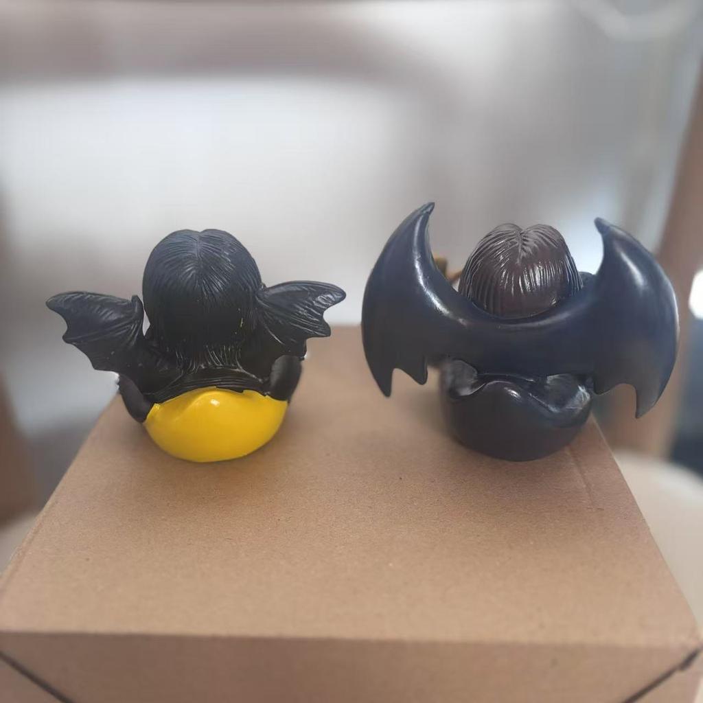 Ozzy Osbourne Back To the Beginning Rubber Duck Statue,Prince of Darkness Duck, Rock Tribute Duck Collectible,Music Jeeps Ducking for Party Decor