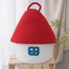 Cotton Rope Woven Desk Organizer House Shape Snack Toys Organizer  Vanity Table Study Room