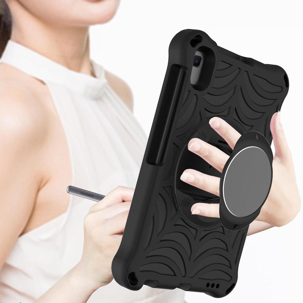 Детский чехол для планшета T515/T510 EVA с защитой от падений и вращающейся подставкой через плечо для Tab A 10,1 дюйма