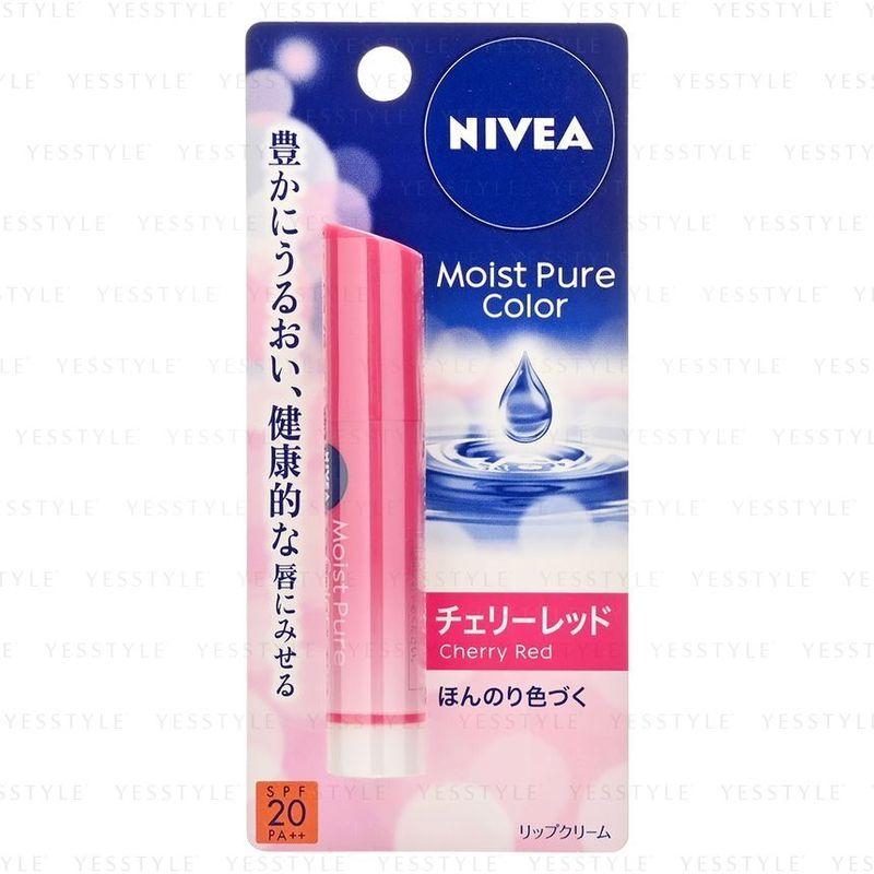 Nivea Япония - Увлажняющий бальзам для губ Pure Color SPF 20 PA++