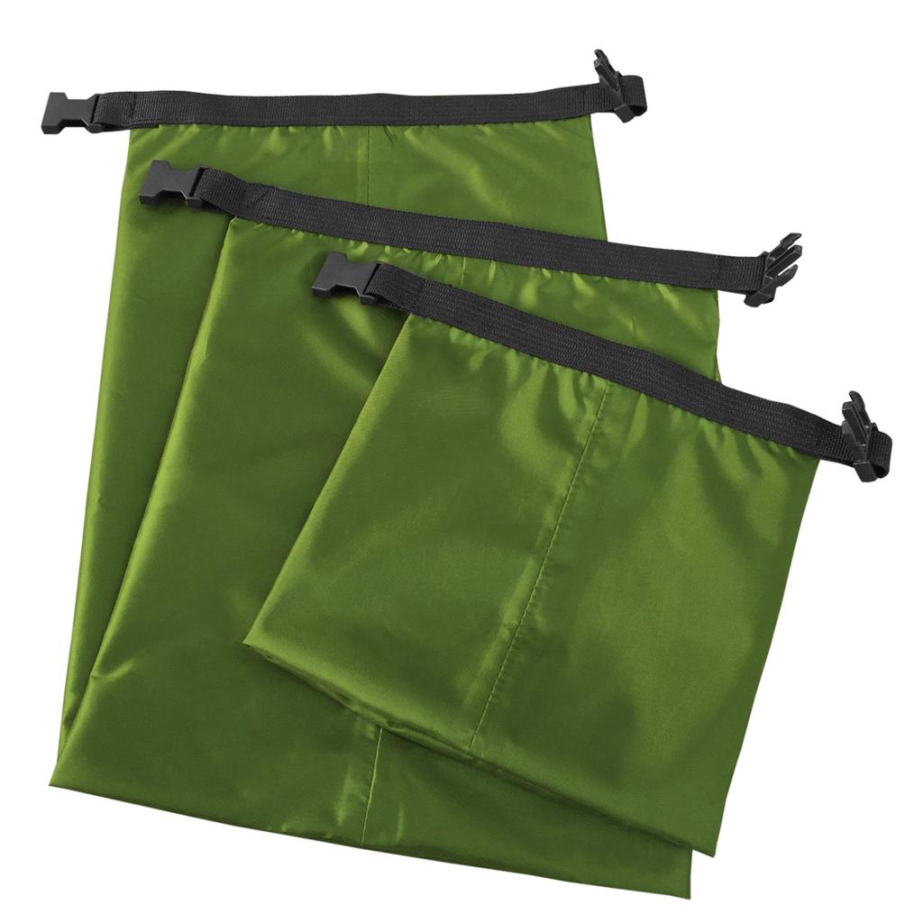 3pcs Waterproof Bag Set Storage Dry Bag Set for Skating Camping Boating Sailing Surfing Fishing