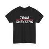 Футболка Team Cheaters, Смешная женская мужская футболка