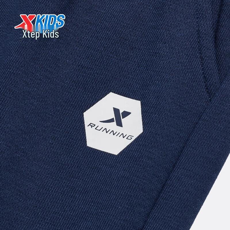 Xtep Мягкие флисовые штаны-джоггеры для детей