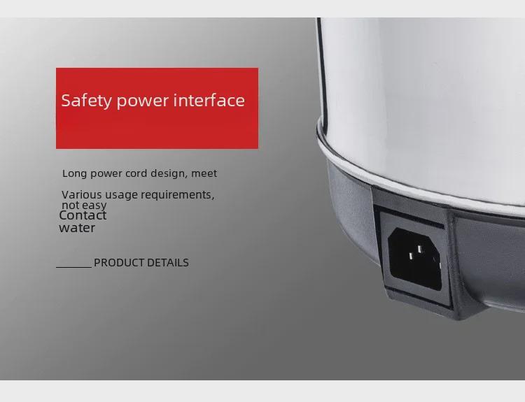 Электрический чайник из нержавеющей стали 304 с автоматическим отключением и изоляцией