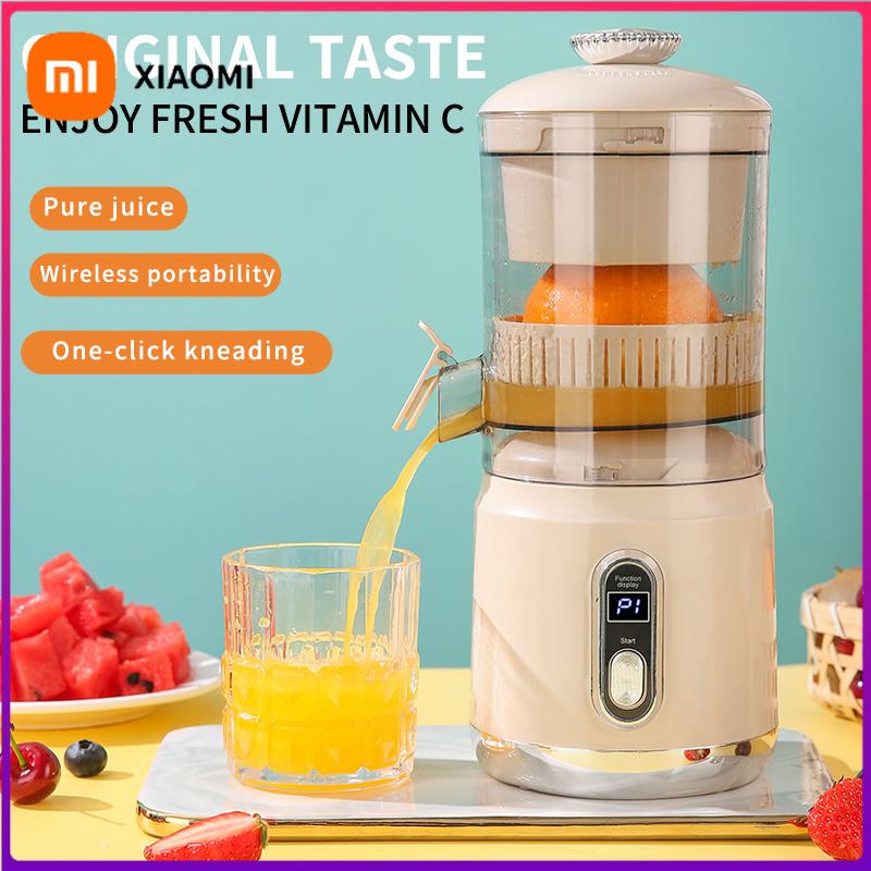 Xiaomi Портативная многофункциональная электрическая соковыжималка для апельсинов с отделением жмыха, маленький бытовой прибор, новая соковыжималка для свежих цитрусовых