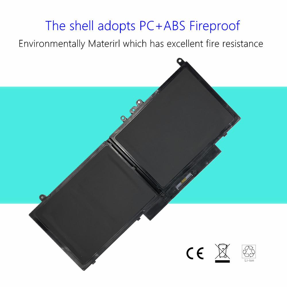 6MT4T 7.6V 62Wh Аккумулятор для ноутбука Для Dell Precision 15 3510 M3510 Для Latitude E5470 E5570 14 5470 15 5570 7V69Y TXF9M 79VRK
