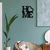 Home Heart Metal Wall Sign Lettres Décoratives Pour La Maison, Art En Fer, Décoration Murale, Wall Sticker, Et Silhouette En Fer