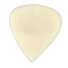 Медиатор для гитары и баса с вогнутым дизайном, из натуральной кости быка, в форме сердца, медиатор для игры на струнных инструментах, кремово-желтый