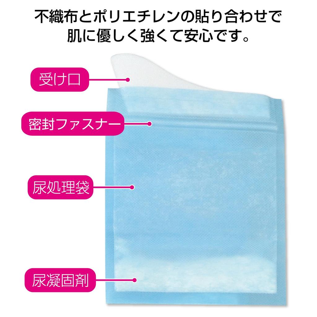 SEIWA Portable 3 Sheets X 5 with 600cc for Disaster Highway Easy To Car Long and More Toilet, Pack, IMP154, Apron, Capacity, Preparedness, Disasters,