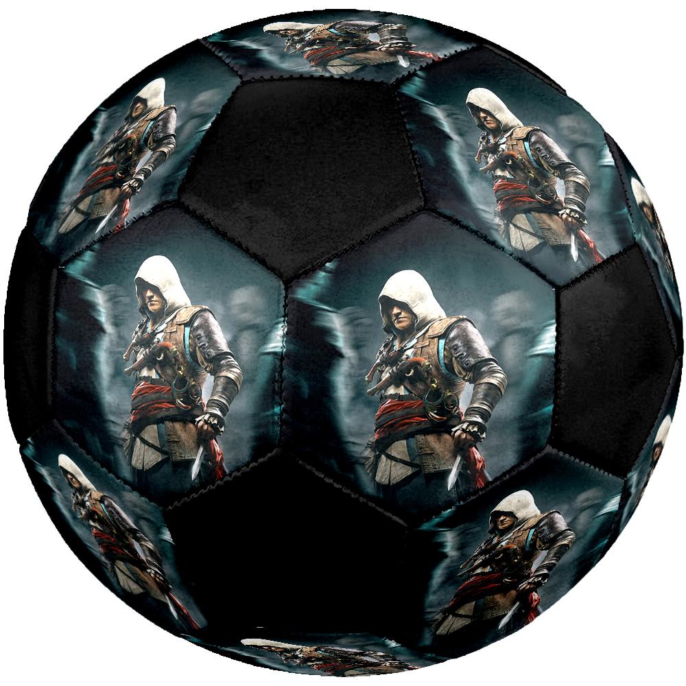 Футбольный мяч Assassin's Creed, размер 5, подходит для матчей как в помещении, так и на улице, отличный подарок для всех.