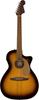 Fender Electric Acoustic Guitar Newporter Walnut Gold Sunburst with Soft Case Player, Fingerboard, Pickguard,