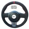 Чехол на руль автомобиля своими руками Для Toyota 86 Для Subaru BRZ 2012 2013 2014 2015