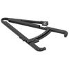 Black Plastic Body Fat Caliper Unisex Skinfold Caliper Body Fat Measurement DeviceMetric Caliper