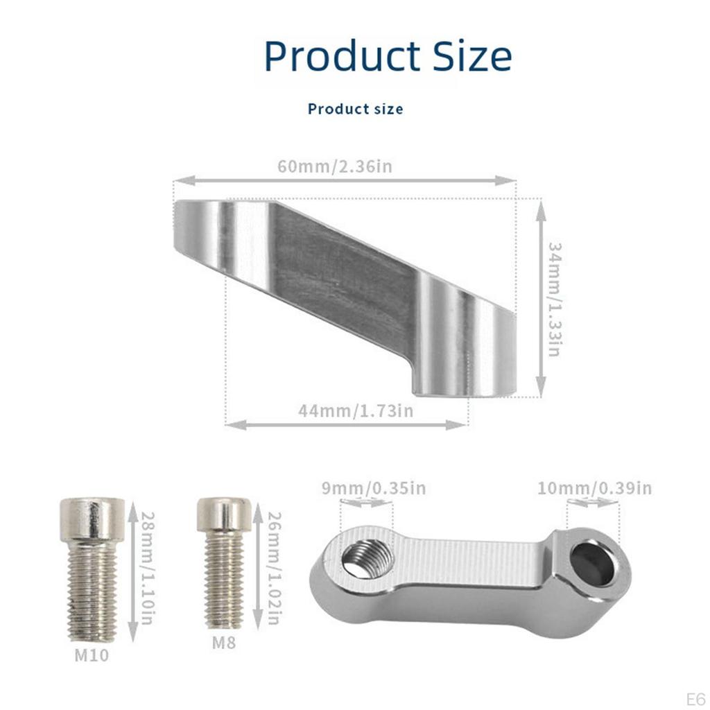 Зеркало Крепление на руль Удлинитель Адаптер заднего вида Профессиональная простая установка