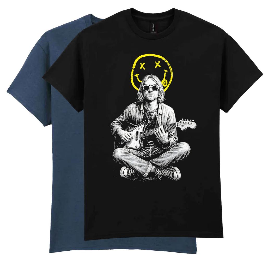 Nirvana Front man TShirt ultra cotton Alternative Rock music fans gift Tee