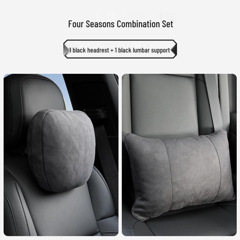 Car Neck and Lumbar Support Pillow for Maybach, Mercedes, Tesla, AITO