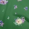 Cotton Flex Green Fabric Florals Fabric For Sewing Printed Craft Fabric By The Yard 40 Inch