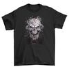 Japanese Grey Skull Graphic Tee - Embrace Your Dark Side In Style! Funny T-shirt