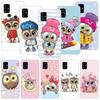 Cartoon Cute Owl Star LoveLy Candy Phone Case For Samsung Galaxy A12 A22 A32 A42 A52 A72 A51 A71 5G A41 A31 A21 A02S M12 M21 M31