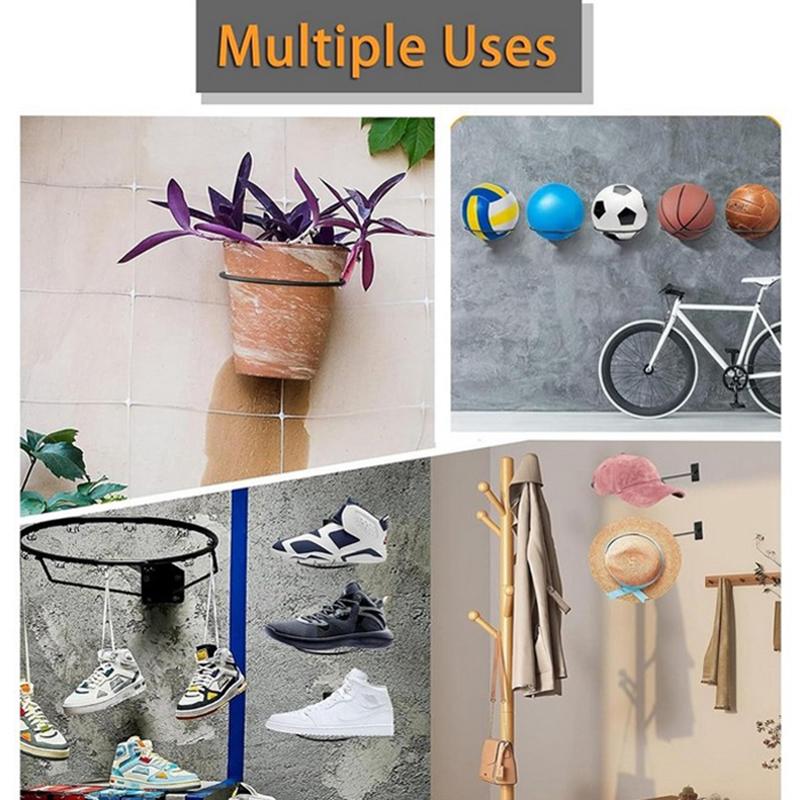 Многоцелевая полка для демонстрации футбольных мячей, держатель для мячей, настенный стеллаж для хранения баскетбольных мячей, декор гостиной, экономия места