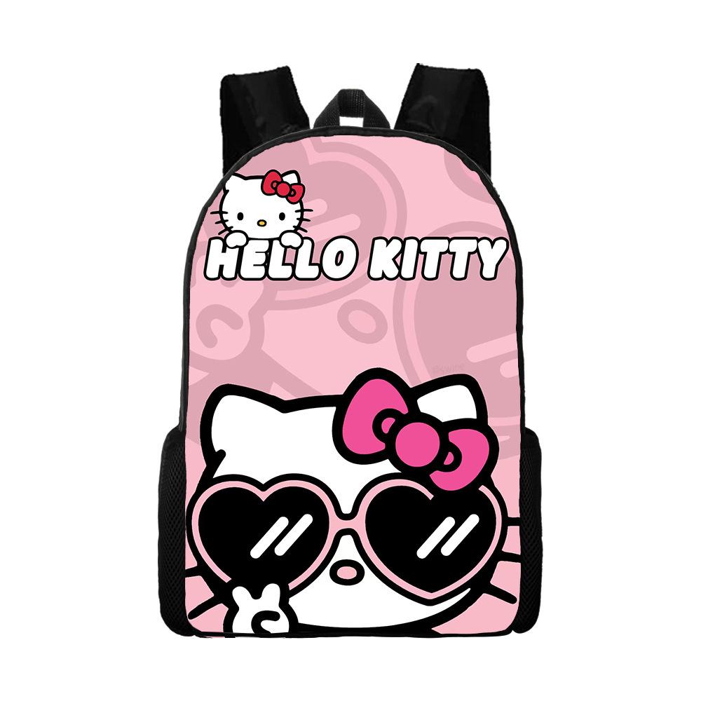 Мультяшный рюкзак Hello Kitty Школьная сумка Ello Kitty Рюкзак с цифровой печатью