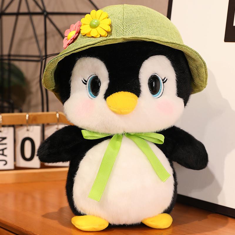 Милый пингвин Юаньюань плюшевая игрушка мягкая игрушка пингвин детская игрушка кавайная кукла пингвин девочка подарки плюшевая игрушка пингвин