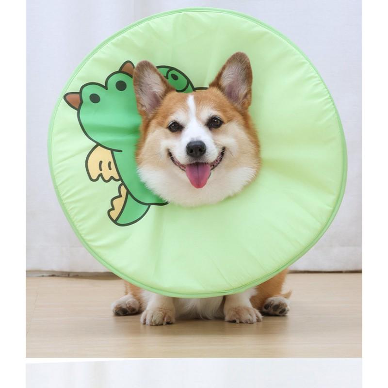 Pet Recovery Cone Dogs Cats Soft Adjustable E-Collar Anti-Lick Wound Protector Post-Surgery Neck Guard