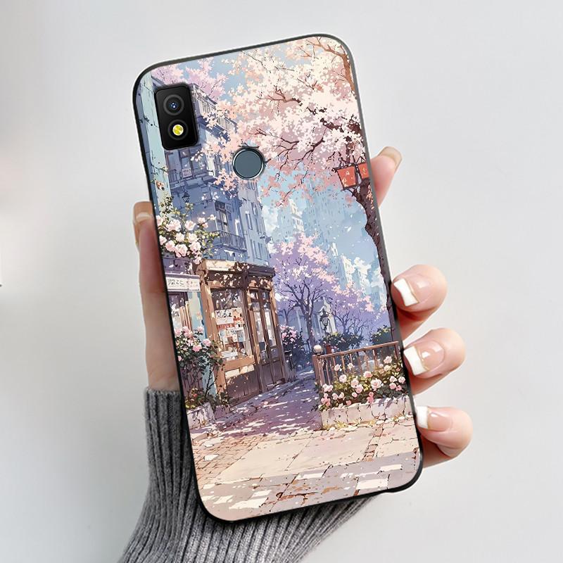 Casing For Cricket Icon 4 Icon 5 Phone Case Luxury Cute Cool Boys Girls Black TPU Soft silicone Back Cover For Icon4 Icon5 Shell