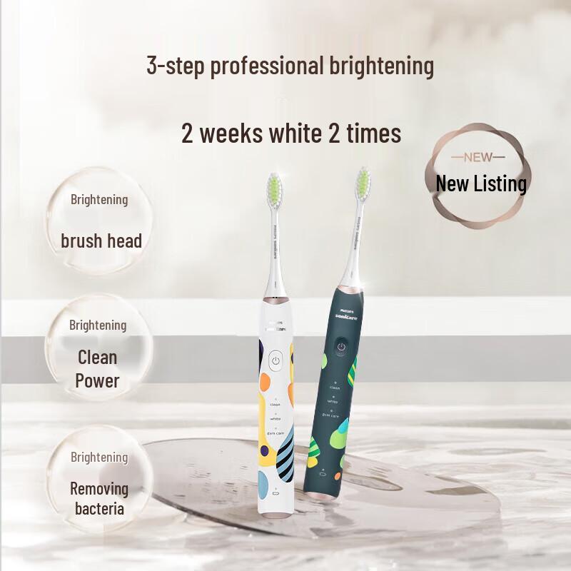 Philips HX2452 Lydie Bossuet-Dior Designer Sonic Electric Toothbrush