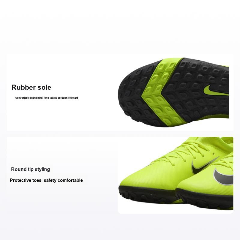 Nike Кроссовки Zoom Mercurial Vapor 16 Academy TF GS Mad Voltage Pack для детей, зеленые, черные FQ8284-700